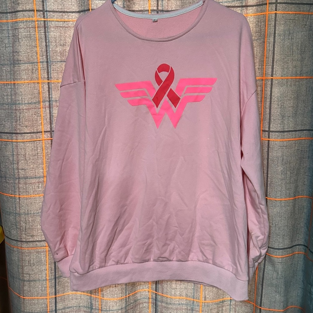 Pink sweatshirt